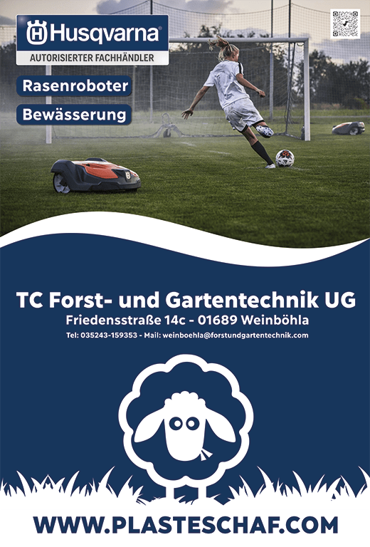 Plasteschaf Forst & Gartentechnik Husqvarna Weinböhla