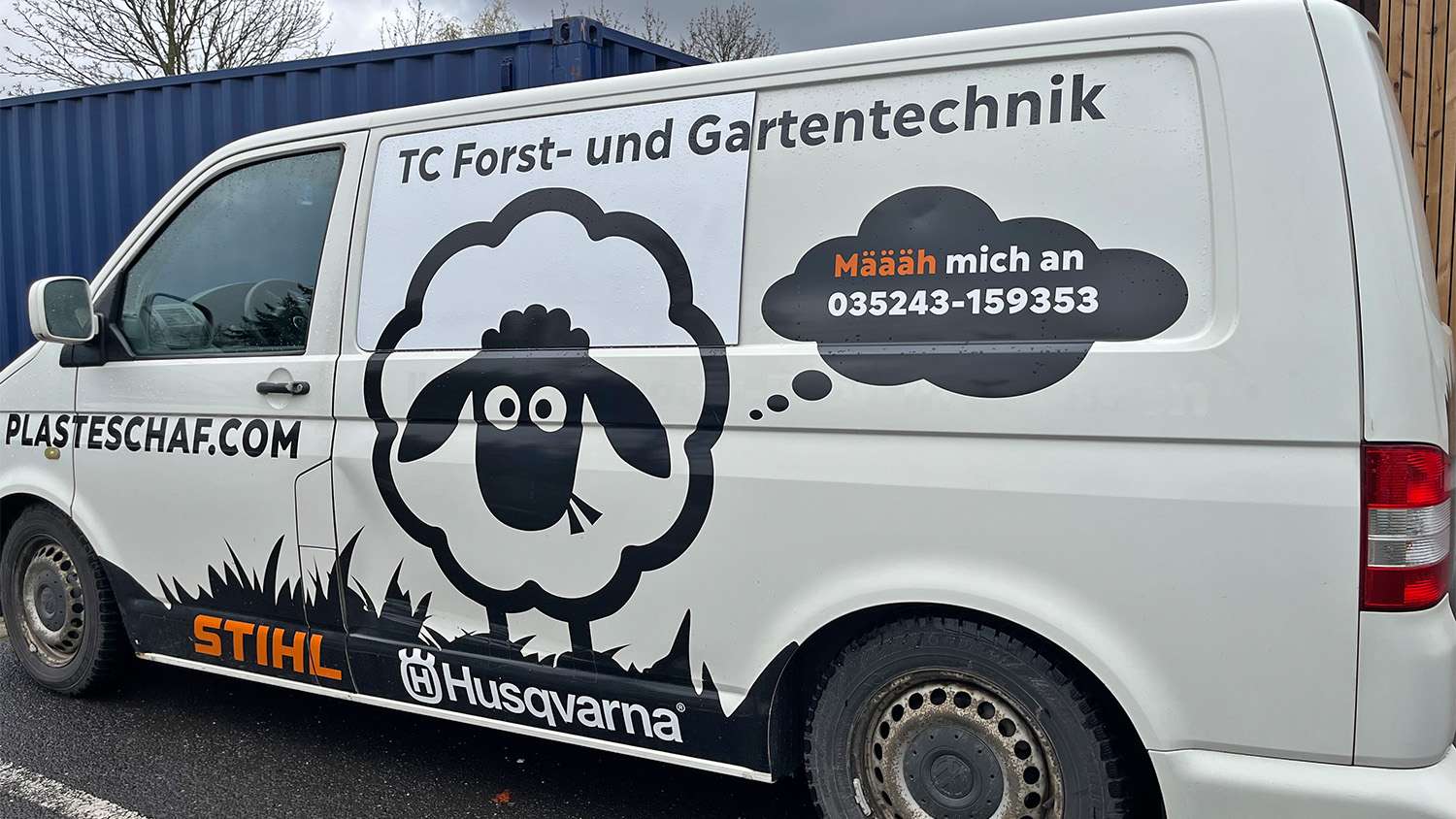 Plasteschaf Forst & Gartentechnik Hol- & Bringdienst Weinboehla
